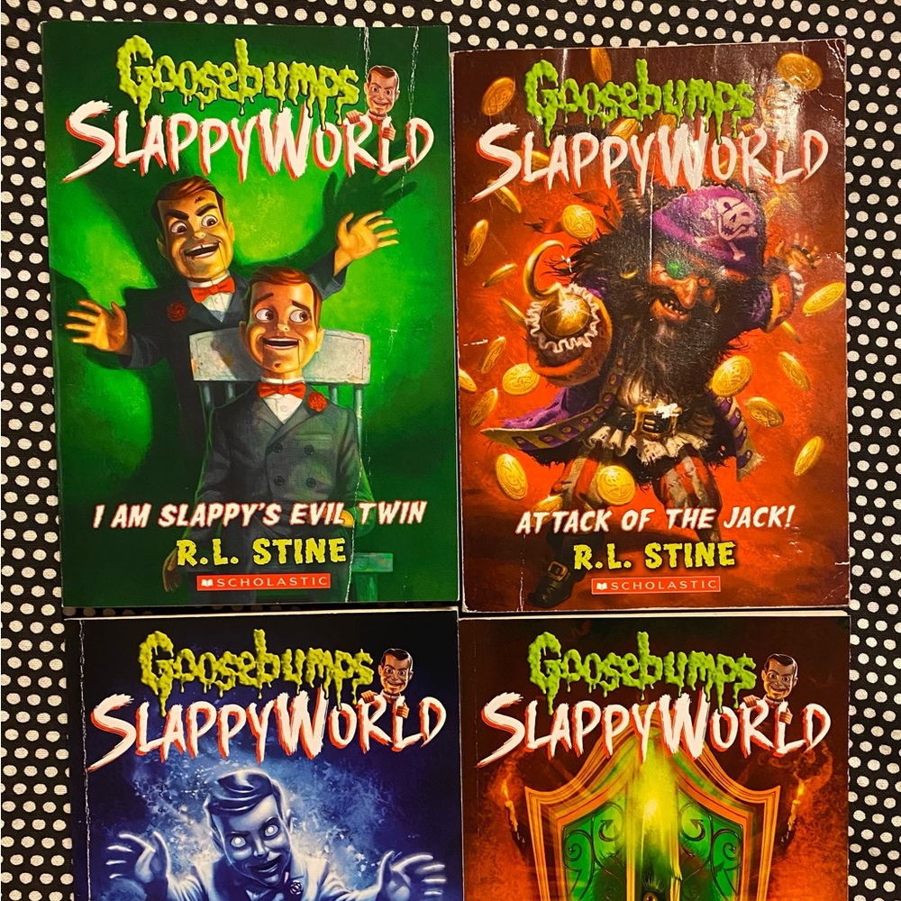 Goosebumps Slappyworld Paperbacks Books R.L. Stine 👻